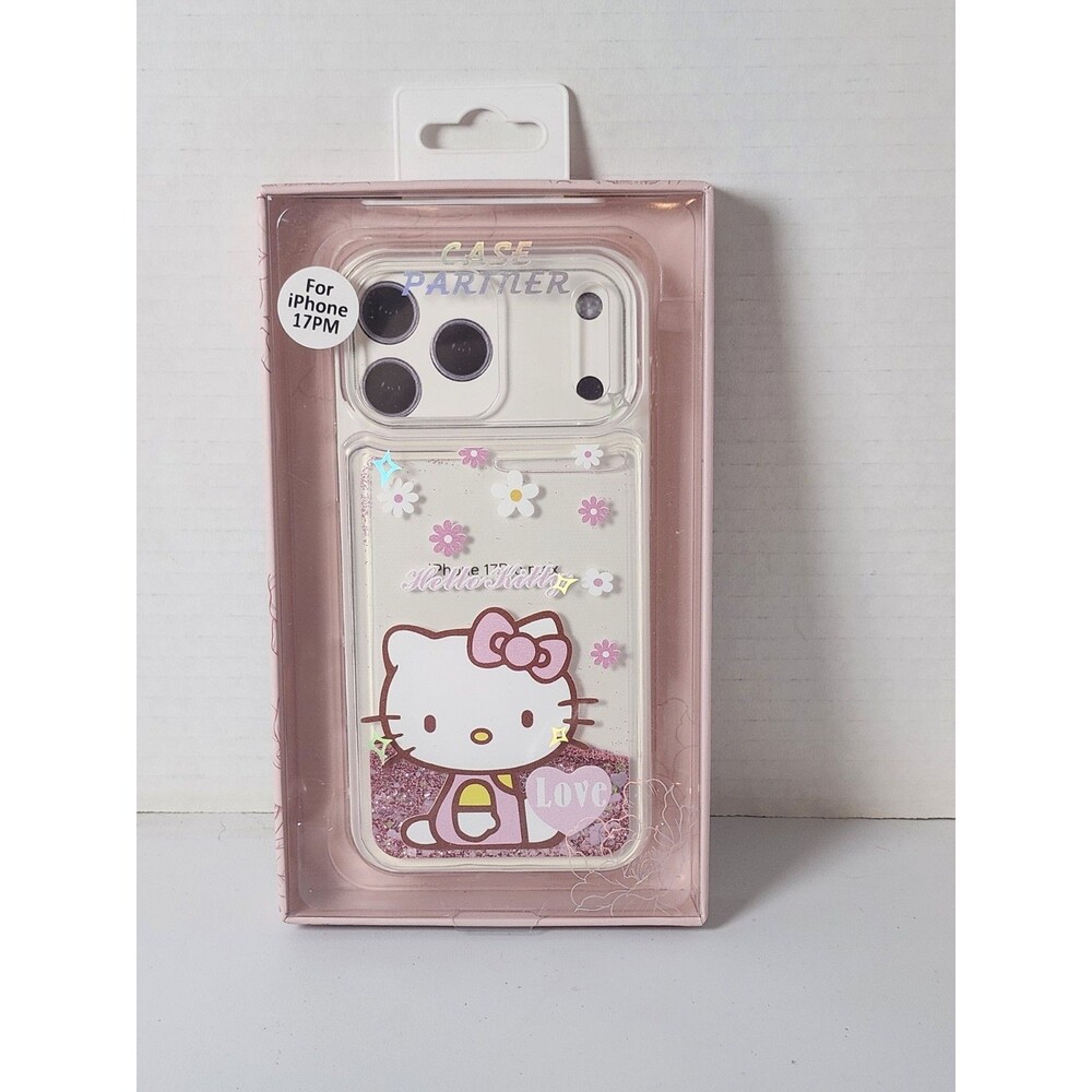 Case Partner For iPhone 17PM Hello Kitty Glitter